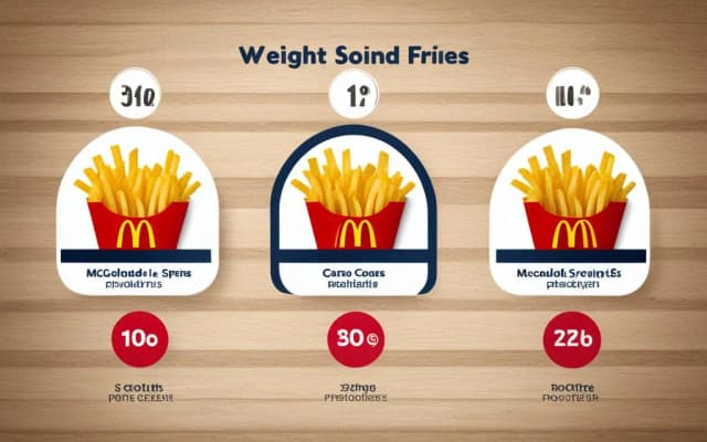 Duże frytki McDonald's ile gram? Zaskakująca waga i kalorie Duże frytki McDonald's ile gram? Zaskakująca waga i kalorie